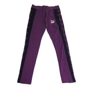 Purple Woman's‎ Puma Leggings, size Medium